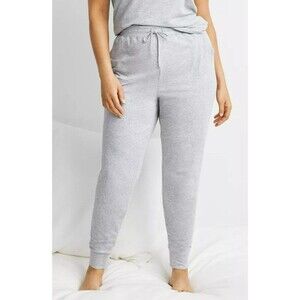 State of Day Women's Jogger Pajama Pants Size M , Grey Heather
